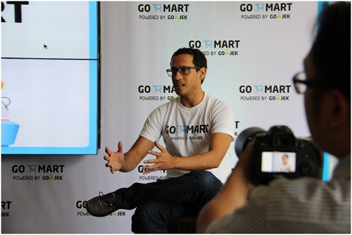 GO-MART, Fitur Berbelanja dari GO-JEK 2 CEO dan Co-Founder GO-JEK, Nadiem Makarim