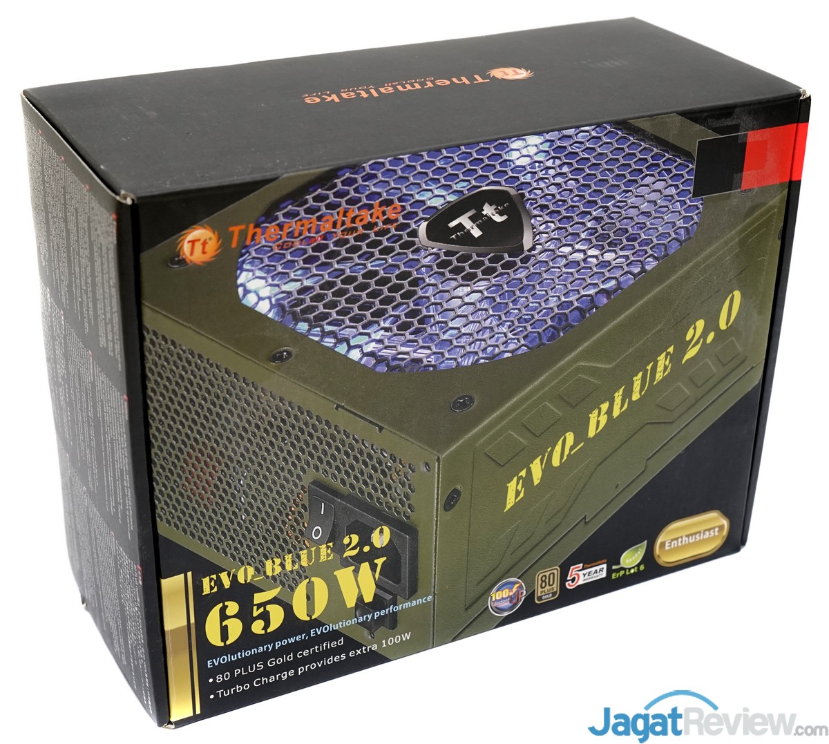 Hands-On PSU Thermaltake EVO Blue 2.0 650W 37 Thermaltake Blue Evo 1