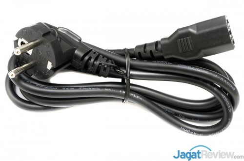 Hands-On PSU Thermaltake EVO Blue 2.0 650W 22 Unit Kabel AC dari PSU Thermaltake Evo Blue 2.0