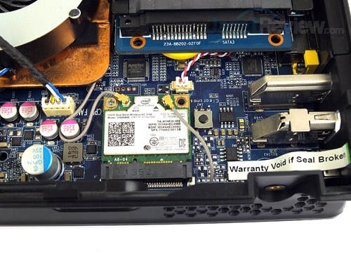 ZOTAC ZBOX EN860 Wireless Card & Clear CMOS Button