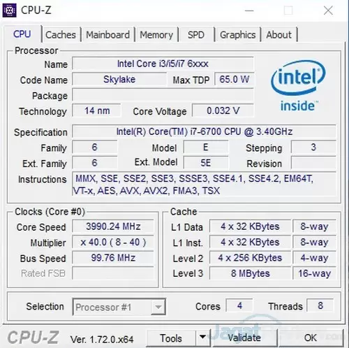 cpuz CPU