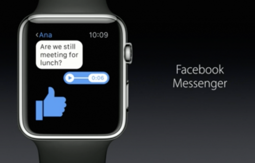 Facebook Luncurkan Messenger untuk Apple Watch 1 facebook-watch