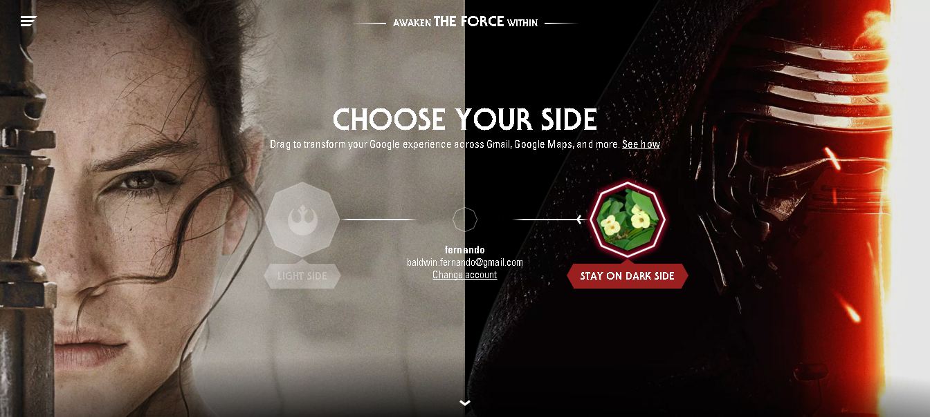 Sambut Film Star Wars, Google Hadirkan Opsi Menarik 4 Choose