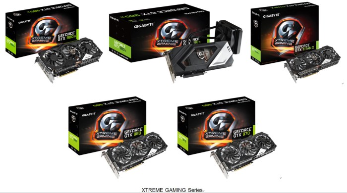 Gigabyte Perbanyak Produk VGA XTREME GAMING 3 Gigabyte XTREME GAMING
