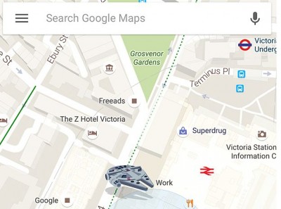 Sambut Film Star Wars, Google Hadirkan Opsi Menarik 4 Gmap SW