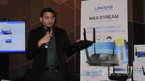 Linksys Boyong Wireless Router Pertama Berteknologi MU-MIMO ke Indonesia 2 Jaimohan Thampi, Head of Networking BU, Int'l Markets (APeA) for Linksys