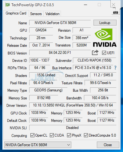Xenom Hercules HC15S GPUZ