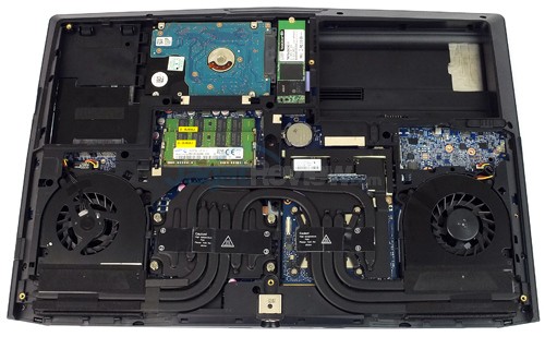 Review Notebook Gaming: Xenom Hercules HC15S 15 Xenom Hercules HC15S Internal Components