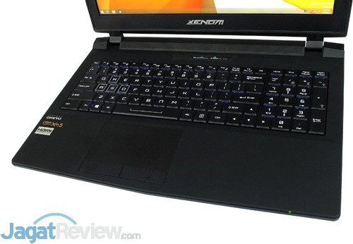 Review Notebook Gaming: Xenom Hercules HC15S 10 Xenom Hercules HC15S Keyboard & Touchpad