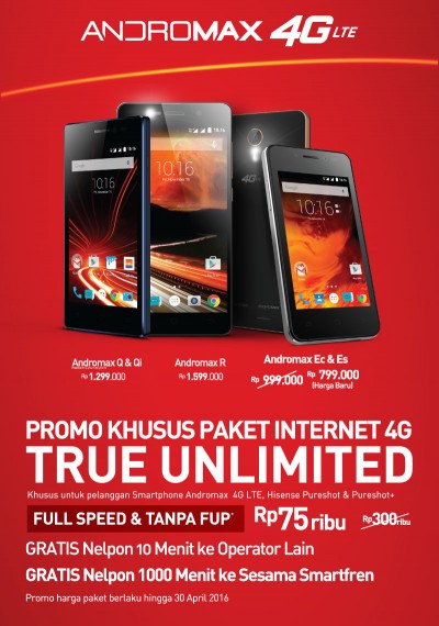 True Unlimited Smartfren Tingkatkan Jumlah Pengguna 4G 1 true unlimited