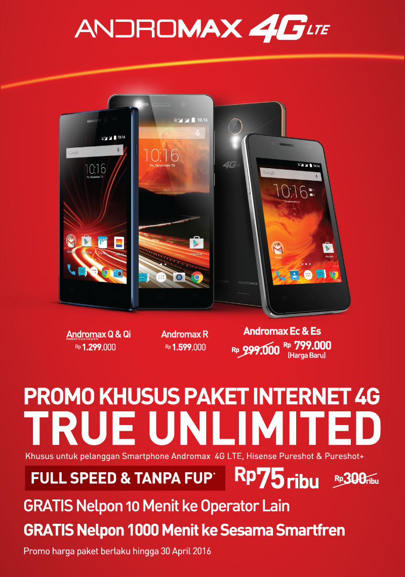 True Unlimited Smartfren Tingkatkan Jumlah Pengguna 4G 13 true unlimited