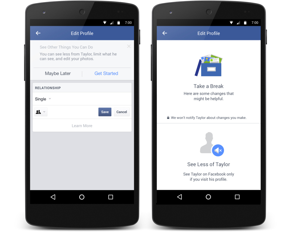 Hindari Mantan Pacar dengan Tools Baru Facebook Ini! 5 twophones