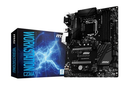 MSI Perkenalkan Dua Motherboard Skylake untuk Workstation 1 C236A WORKSTATION