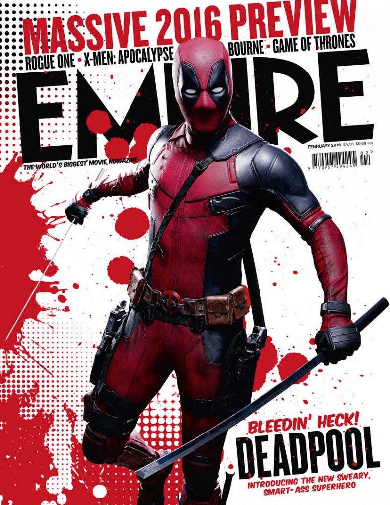 Deadpool Promosikan Majalah Berhalaman Depan Dirinya 13 Empire Deadpool cover