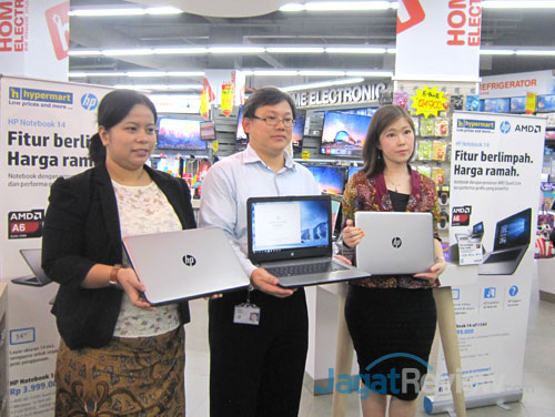HP dan AMD Luncurkan Notebook Terjangkau untuk Pelajar 1 HP 14 AF115AU