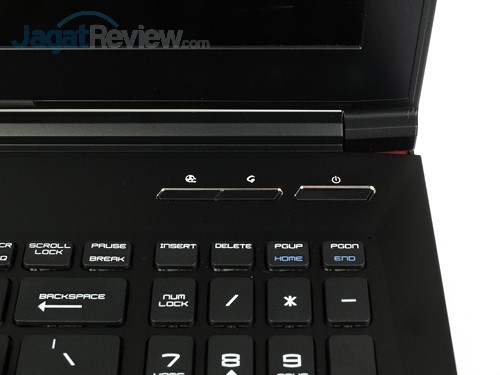 Review Notebook Gaming: MSI GP62 2QE Leopard Pro 6 MSI GP62 2QE Leopard Pro Buttons