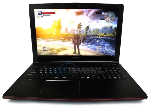 Review Notebook Gaming: MSI GP62 2QE Leopard Pro 2 MSI GP62 2QE Leopard Pro Front Side