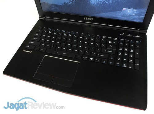 Review Notebook Gaming: MSI GP62 2QE Leopard Pro 5 MSI GP62 2QE Leopard Pro Keyboard & Touchpad