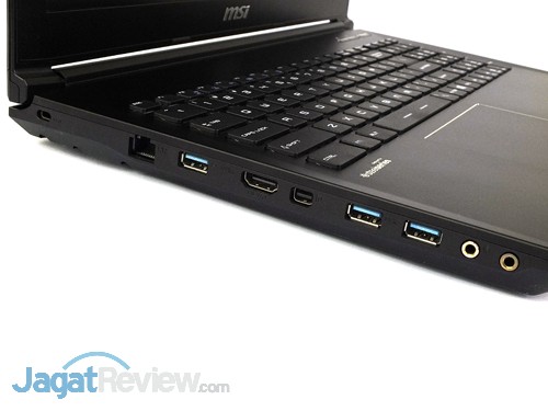 Review Notebook Gaming: MSI GP62 2QE Leopard Pro 3 MSI GP62 2QE Leopard Pro Left Side