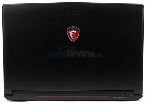 MSI GP62 2QE Leopard Pro Rear Side