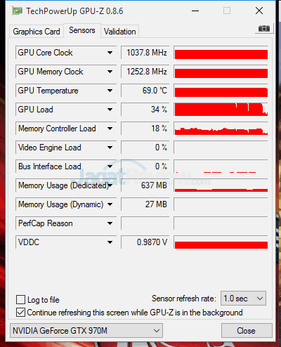 NVIDIA GTX 970M GPUZ 02