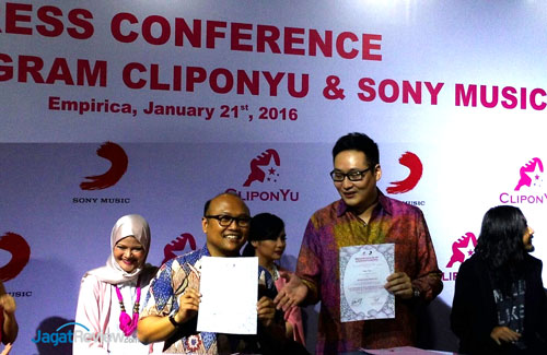 CliponYu Umumkan Kerjasama Dengan Sony Music Indonesia 3 116