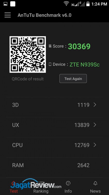 Review Smartphone Android: ZTE Blade A711 1 AnTuTu-6.0