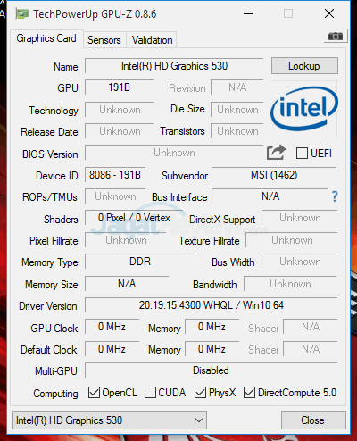MSI GE62 6QF Apache Pro GPUZ 01