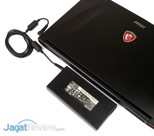Review Notebook Gaming: MSI GE62 6QF Apache Pro 13 MSI GE62 6QF Apache Pro Power Adapter