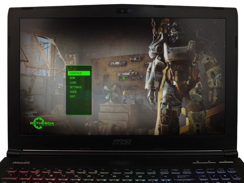 Review Notebook Gaming: MSI GE62 6QF Apache Pro 4 MSI GE62 6QF Apache Pro Screen