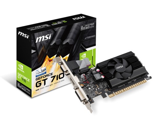 Parade VGA NVIDIA GeForce GT 710 1 MSI GT 710 2GD3 LP 954 1600