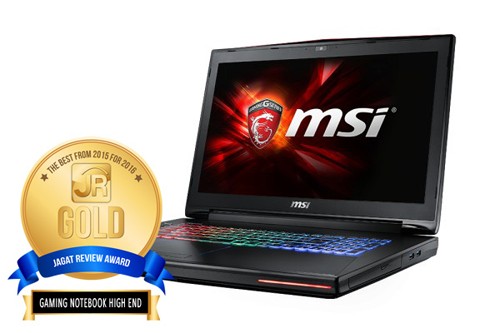 JR Award 2015 untuk 2016: Notebook Gaming Unlimited Budget 2 MSI GT72S 6QF