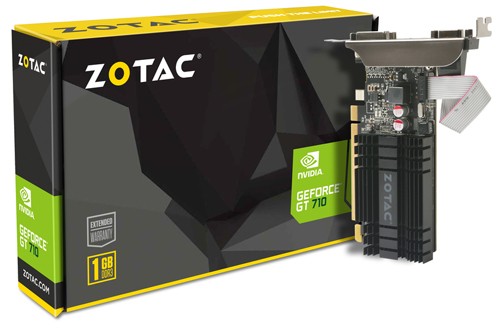 Parade VGA NVIDIA GeForce GT 710 10 Zotac GT 710 1 GB 954 1600