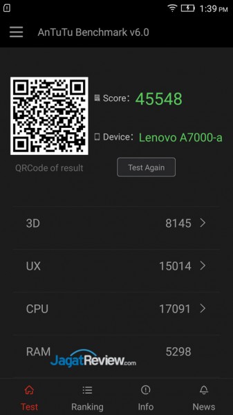 Review Smartphone Android: Lenovo A7000 Plus 1 antutu-6.0