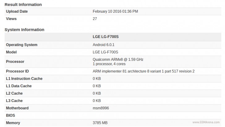 Geekbench Bocorkan Spesifikasi LG G5 30 15