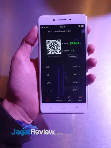 Hands-On Smartphone Oppo F1 11 5