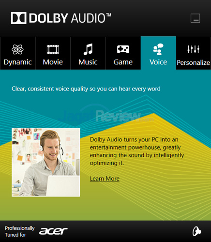 ACER Predator 15 G9-591-70VM Dolby Audio 05