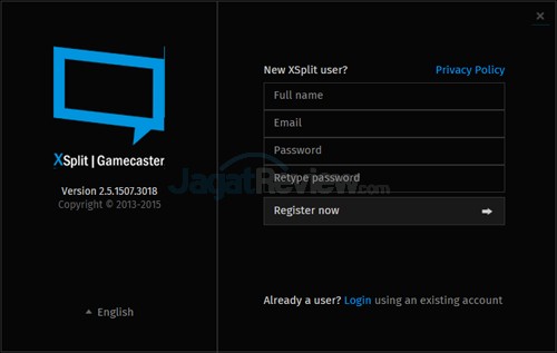 ACER Predator 15 G9-591-70VM XSplit Gamecaster