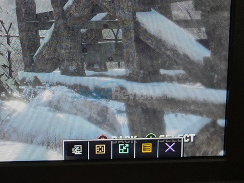 BenQ XL2411-B Menu - Main