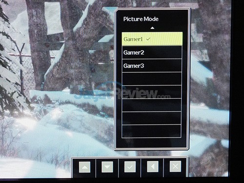 BenQ XL2411-B Menu - Picture Mode 02