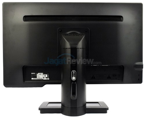 Hands-On Review Monitor: BenQ XL2411Z 8 BenQ XL2411-B Rear Side