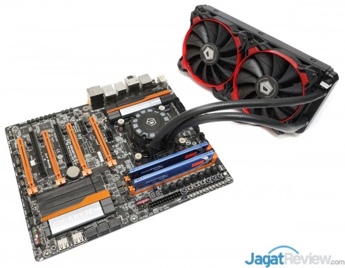 Review Watercooling ID-Cooling Frostflow 240L 5 ID-Cooling FrostFlow 240 17