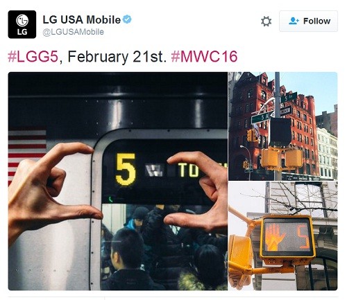 Resmi, LG G5 Akan Diperkenalkan Pada 21 Februari! 1 LG G5