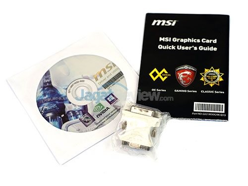 Test Perbandingan 13 VGA NVIDIA GeForce GTX 950 11 MSI-GTX-950-Armor-2X_Kelengkapan