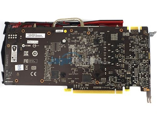 Test Perbandingan 13 VGA NVIDIA GeForce GTX 950 5 MSI_GTX950_Gaming2G_Back