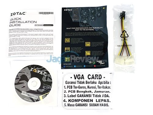 Test Perbandingan 13 VGA NVIDIA GeForce GTX 950 8 Zotac_GTX950_Kelengkapan