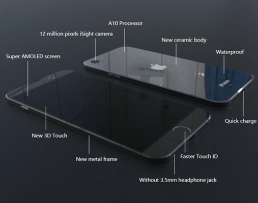 Bocoran Render iPhone 7, Gunakan Super AMOLED dan Material Keramik 8 ip7