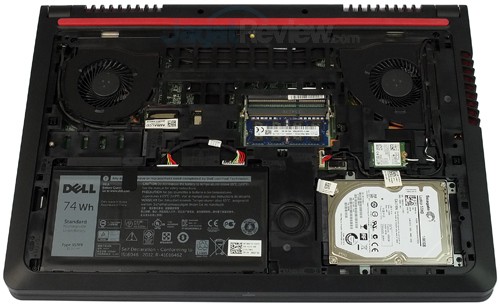 Dell Inspiron 15 7559 Internal Components
