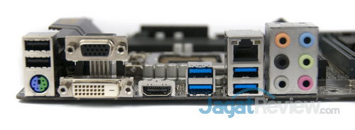 Review Motherboard: Gigabyte Z170-HD3 10 GigabyteZ170-HD3-DDR4_IO_Back