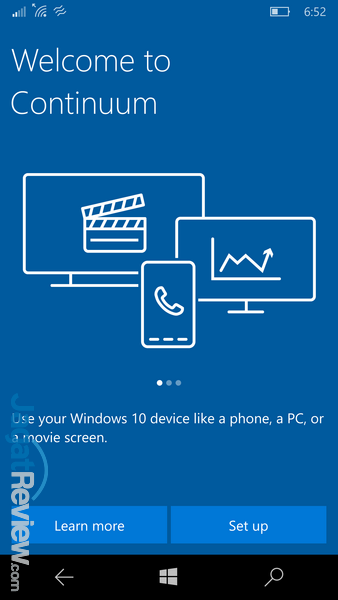 Review Smartphone Microsoft Lumia 950 7 Lumia 950 - Continuum